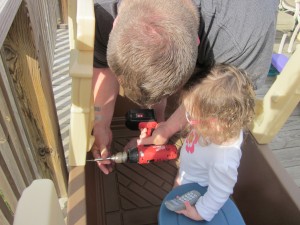 Owner Mike OppermanTeaching his Daughter the Trade